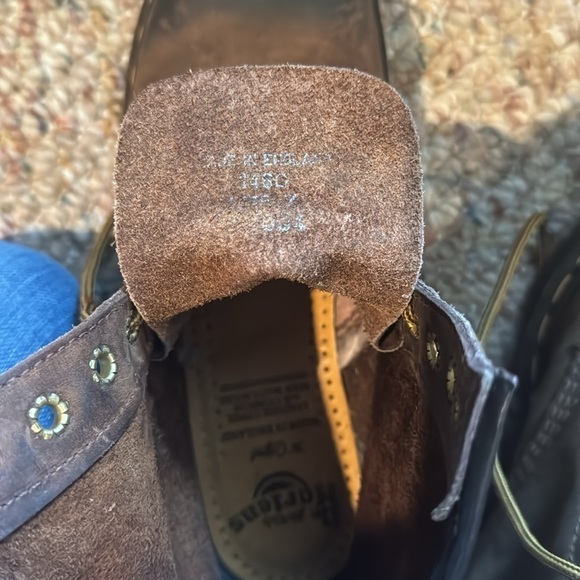Dr Martens air wair brown boots Made in England main image 11